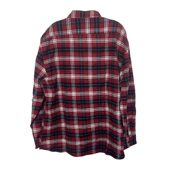 Stillwater Supply Co Flannel Shirt Mens XL Red Plaid New Fall - Picture 2 of 12